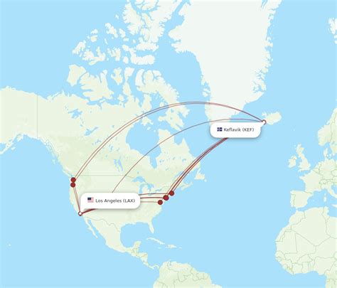 lax to iceland flights